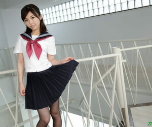 Asian schoolgirl Fumino..